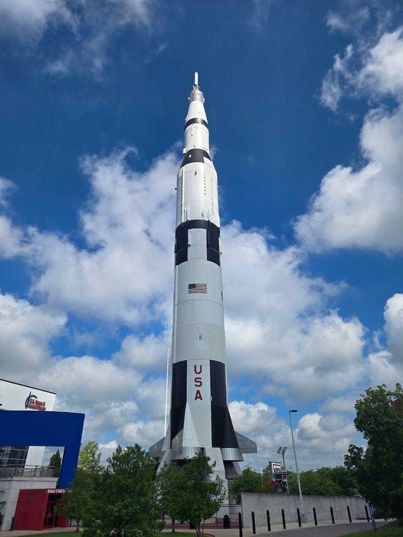 The Saturn V Rocket at Huntsville, Alabama