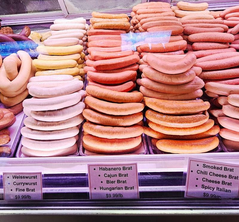 The Sausage Counter That Steals the Show The Sausage Counter That Steals the Show