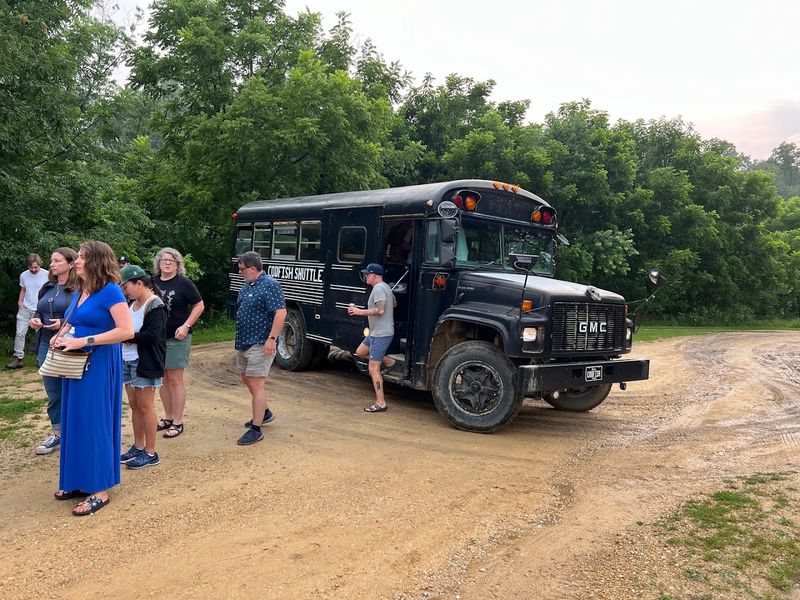 The Shuttle Bus: Getting to the Show in Style