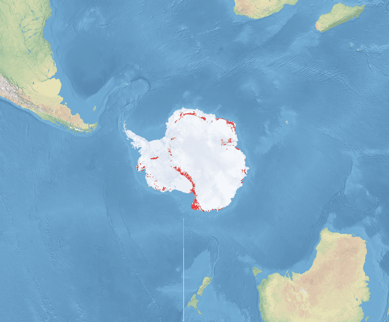 The South Pole Is Far From the Coast The South Pole Is Far From the Coast