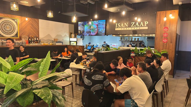 The Atmosphere Inside the Café
