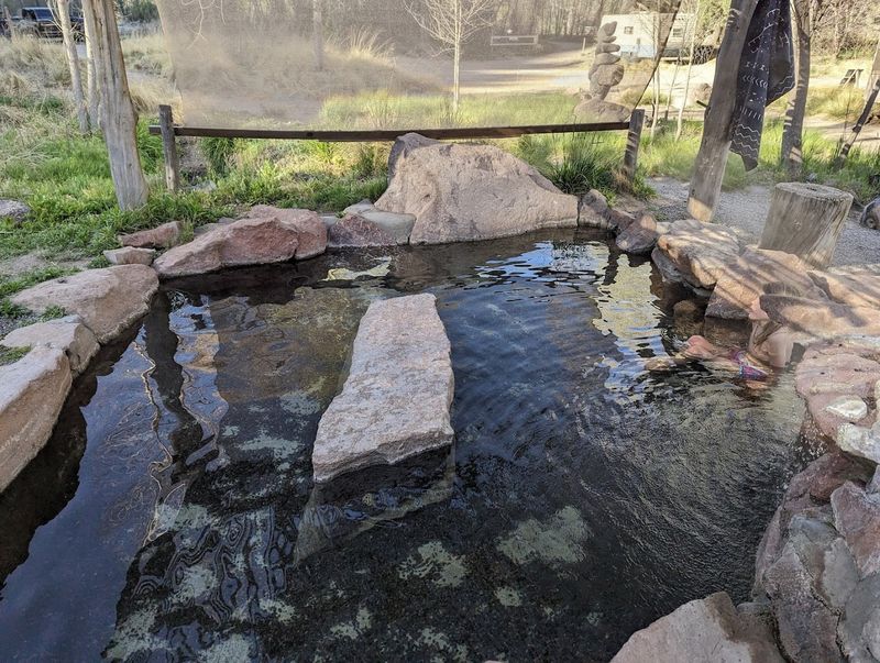 The Three Hot Spring Pools Up Close