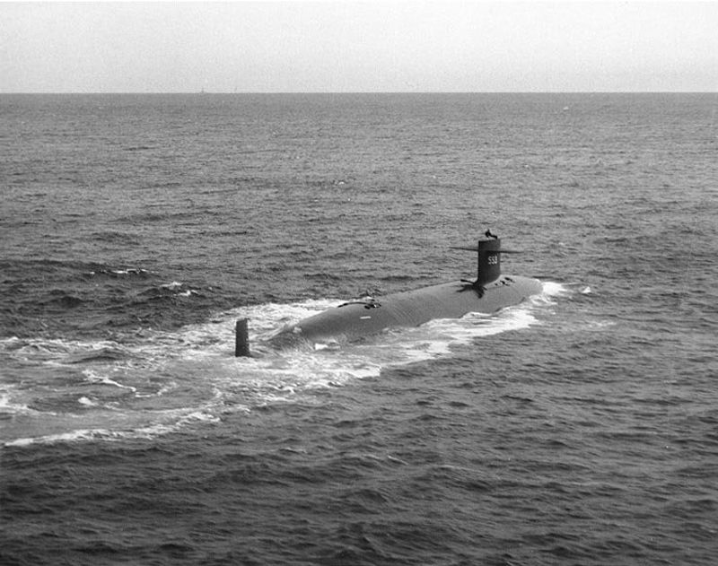 The USS Thresher Implosion (1963)