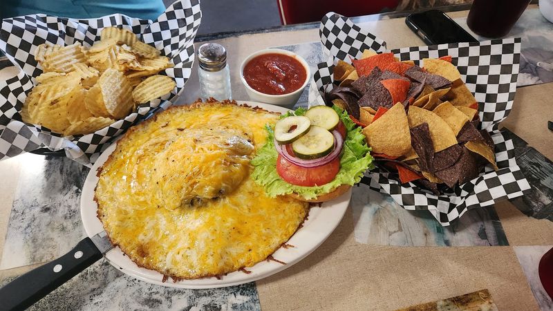 The Volcano Burger That Earns Its Name