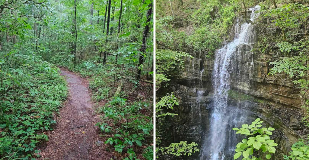 There’s a Secret Waterfall Hiding in Alabama and It’s Totally Worth the Trek