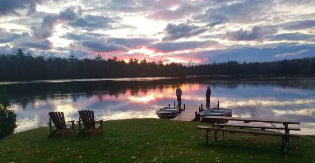 These Hidden Upper Peninsula Cottages Sit on a Private No-Motor Lake Filled With Loons and Bald Eagles