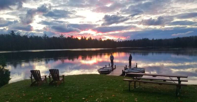These Hidden Upper Peninsula Cottages Sit on a Private No-Motor Lake Filled With Loons and Bald Eagles