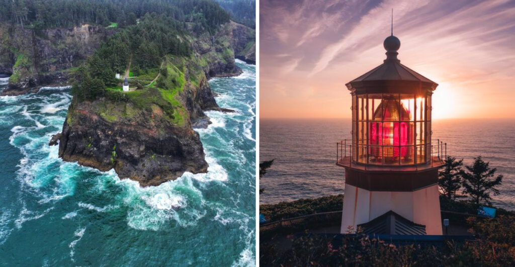 This 150-Year-Old Oregon Lighthouse Still Operates Its Original Lens and Visitors Can Climb to the Top
