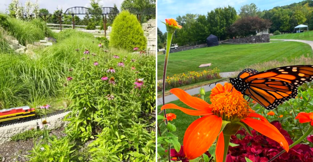 This 300-Acre Kansas Arboretum Has Monarch Butterflies, Hidden Train Gardens, and Nearly 6 Miles of Scenic Trails