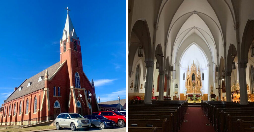 This Beautiful Oklahoma Church Feels More Like a Landmark From Old Europe