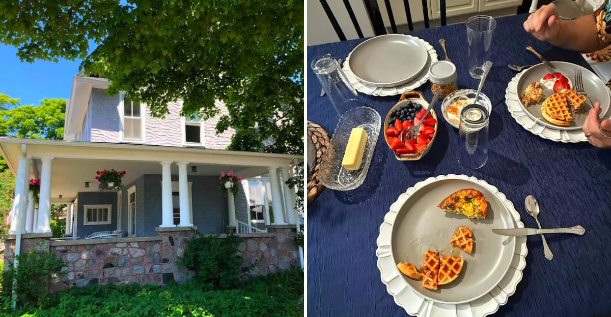 This Charming Victorian Inn in Northern Michigan Serves Homemade Breakfasts Just Steps From Two Stunning Lakes