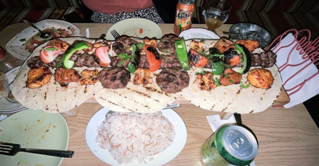 This Cliffside Park Restaurant Serves a Meter-Long Kebab You Have to See to Believe