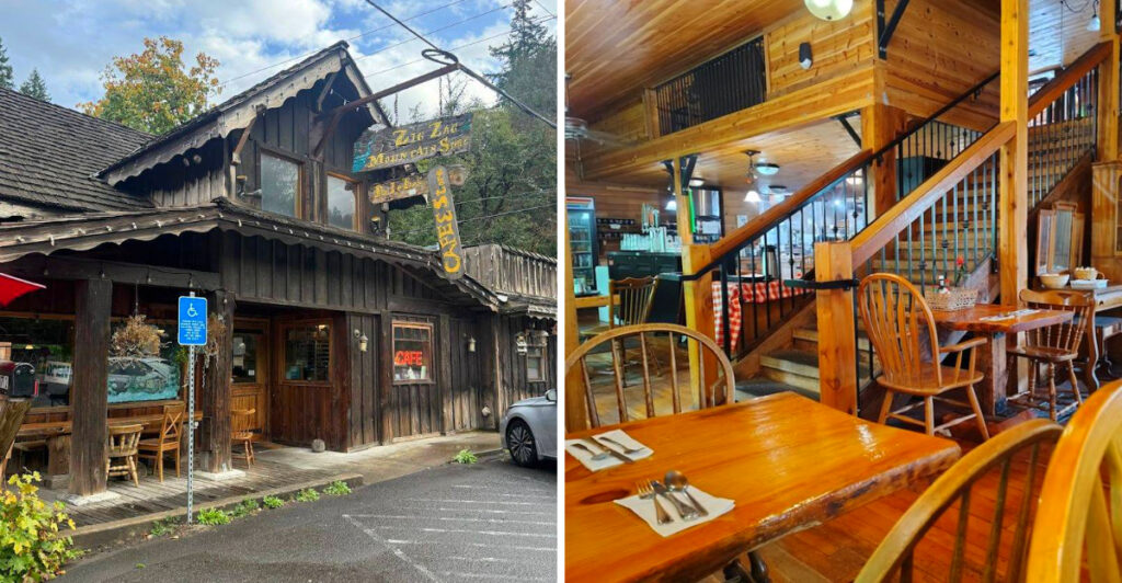 This Cozy Oregon Mountain Café Serves a $9 Pizza That Completely Steals the Show