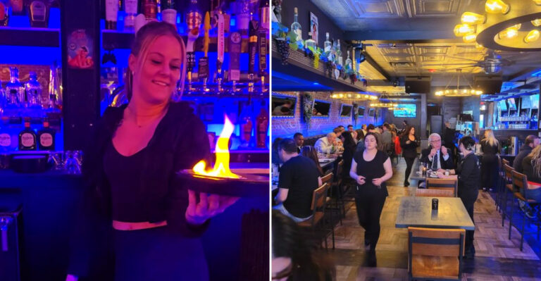 This Detroit Greektown Favorite Serves Flaming Cheese, Lamb Burgers, and Baklava Cheesecake