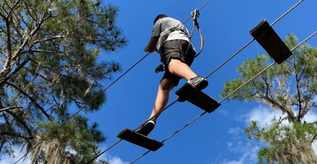 This Florida Adventure Park Lets You Swing and Zipline Through the Treetops