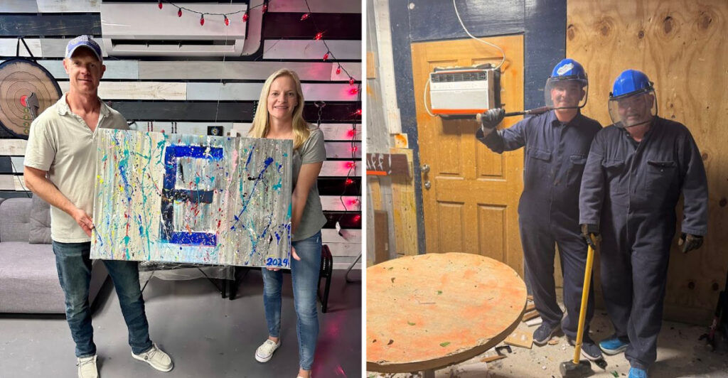 This Florida Spot Lets You Smash, Paint, and Take Home the Memories