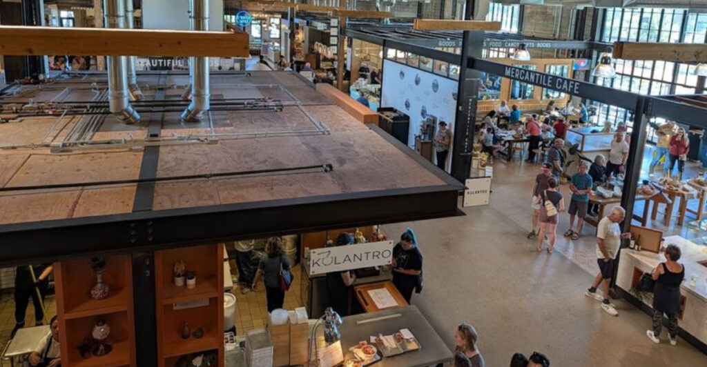 This Former Lumber Warehouse Became Albuquerque’s Most Talked-About Food Hall