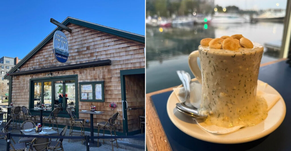 This Hidden Boston Waterfront Spot Has Been Serving Legendary Clam Chowder Since 1984