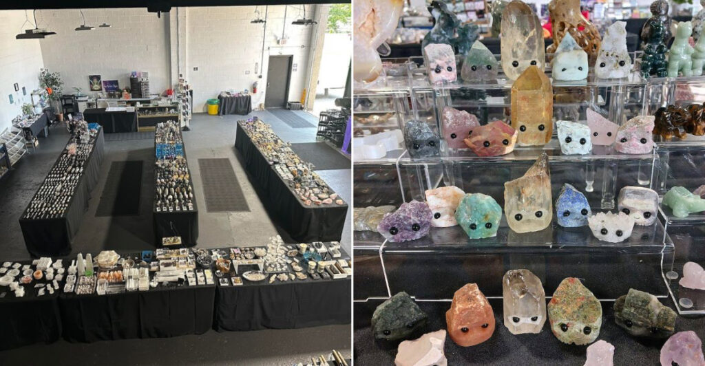This Hidden Crystal Warehouse In New Jersey Feels Like A Permanent Gem Show