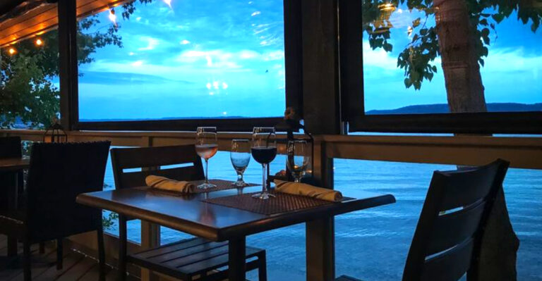This Hidden Michigan Lakefront Restaurant Has Stunning Crystal Lake Views and Food People Drive Hours For