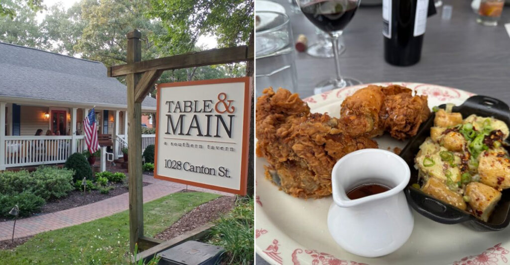 This Historic Home In Georgia Serves Fried Chicken People Can’t Stop Talking About