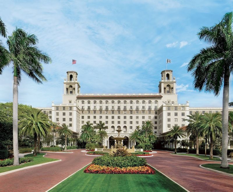 A Grand Address on the Palm Beach Shore