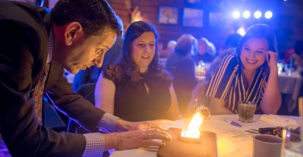 This Intimate Michigan Magic Show Blends Dinner, Comedy, and Mind-Blowing Close-Up Illusions