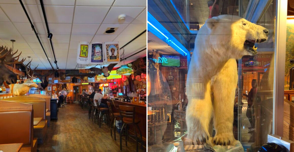 This Legendary Nebraska Steakhouse Has a Full-Size Polar Bear, 200+ Animal Mounts, and Prime Rib Worth the Detour