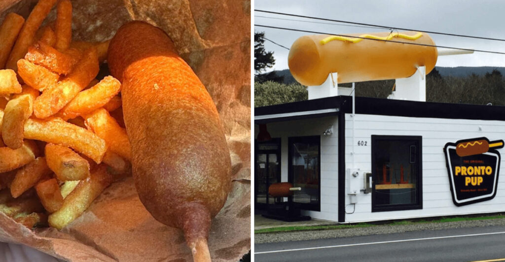 This Legendary Oregon Stand Still Serves the Original Corn Dog That Started It All