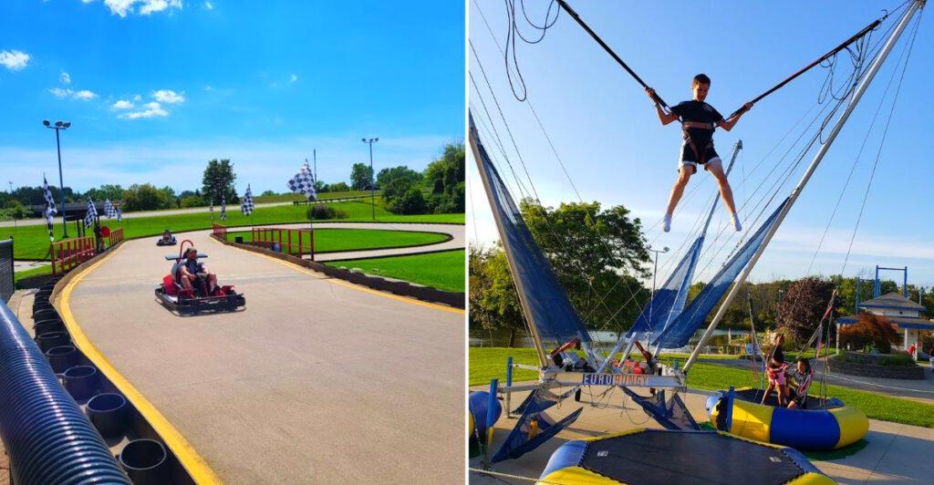 This Massive Michigan Fun Center Has Go-Karts, Giant Arcades, and Surprisingly Good Pizza Under One Roof