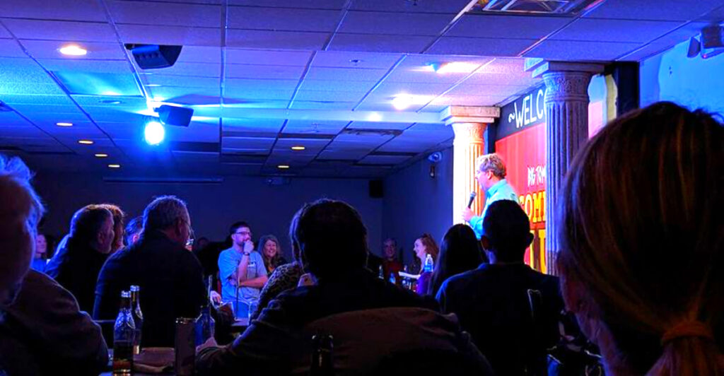 This Metro Detroit Restaurant Combines Authentic Greek Food with a Full Comedy Club Downstairs
