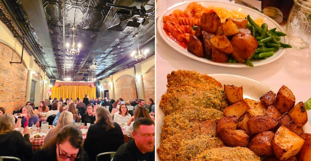 This Michigan Dinner Theater Serves a 7-Course Italian Feast With Comedy and Murder Mystery Shows