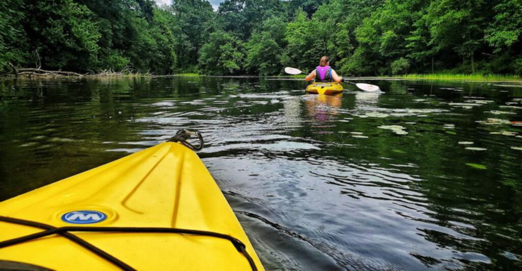 This New Jersey Kayaking Spot Feels Miles From Civilization, Even Though It Isn’t
