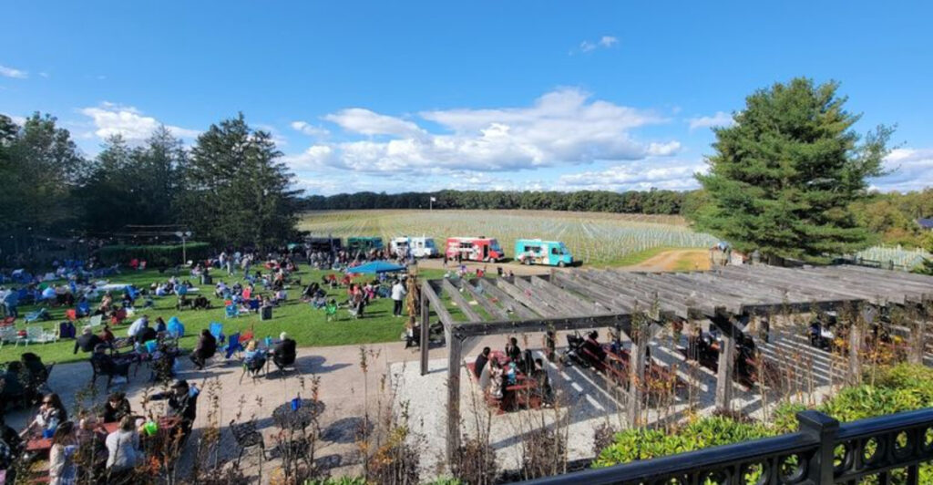 This New Jersey Winery Feels More Like a Festival Than a Vineyard
