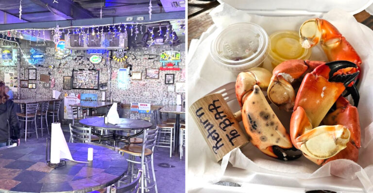 This No-Frills Florida Tiki Bar Serves Crab Worth The Drive