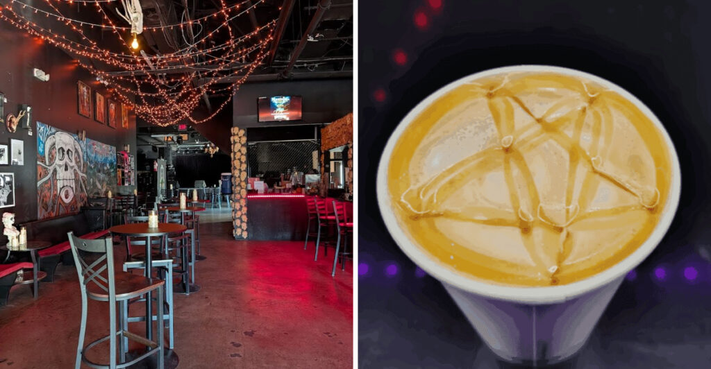 This North Carolina Coffee Shop Feels Like a Dark Victorian Gothic Dream