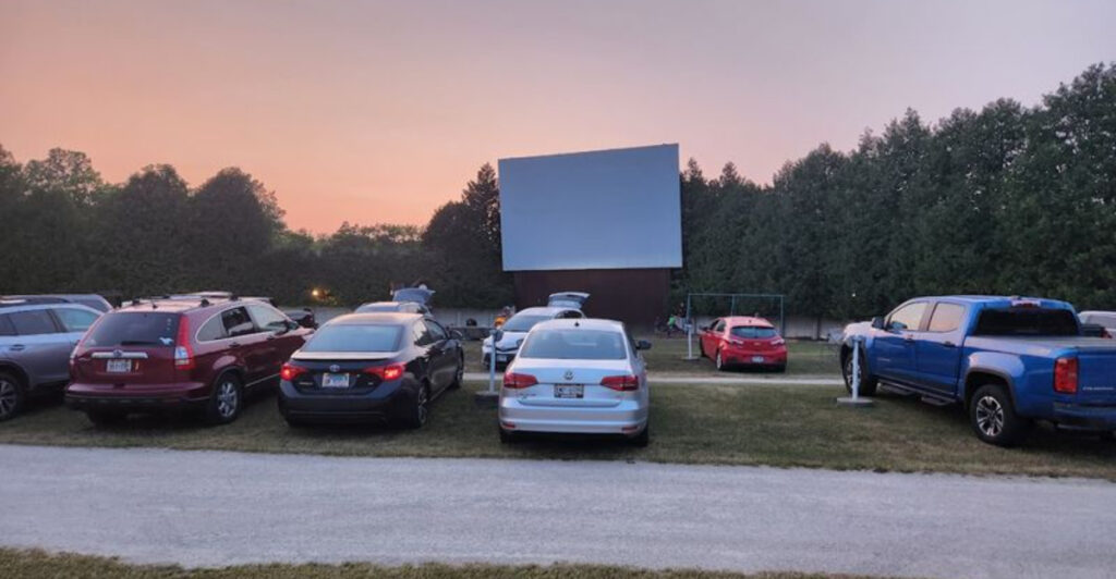 This Old-School Wisconsin Drive-In Still Shows Double Features Under the Stars