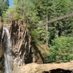 This Oregon Bridge Suspended Above the Forest Offers Breathtaking Waterfall Views