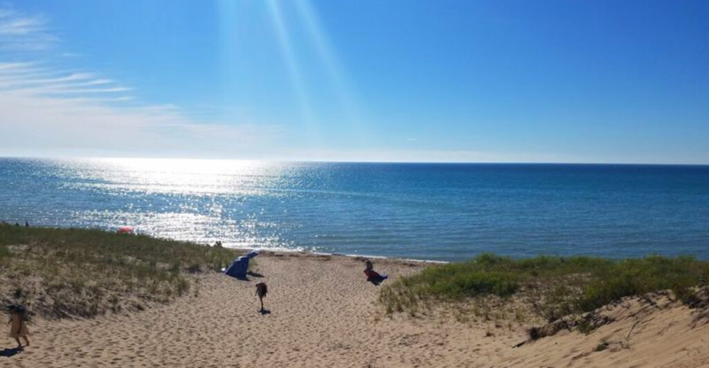 This Quiet Lake Michigan Beach Has Stunning Sunsets and None of the Tourist Crowds