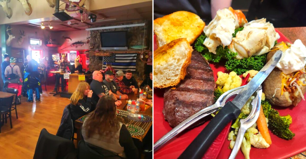 This Remote Montana Bar Has a 100-Year-Old Oak Bar, Hand-Cut Wagyu Steaks, and Wild West Atmosphere Right Off I-90