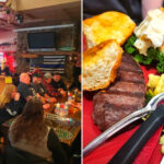This Remote Montana Bar Has a 100-Year-Old Oak Bar, Hand-Cut Wagyu Steaks, and Wild West Atmosphere Right Off I-90