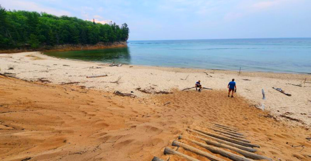 This Remote Upper Peninsula Campground Requires a 3-Mile Hike – But the Lake Superior Views Feel Unreal