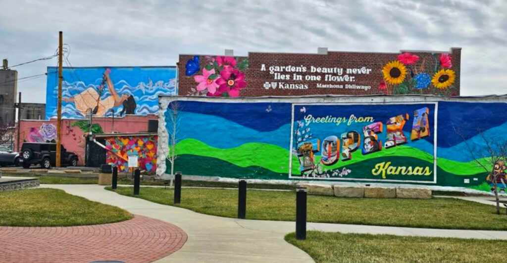 This Topeka Arts District Turned a Flood-Damaged Neighborhood Into One of Kansas’s Coolest Creative Hubs