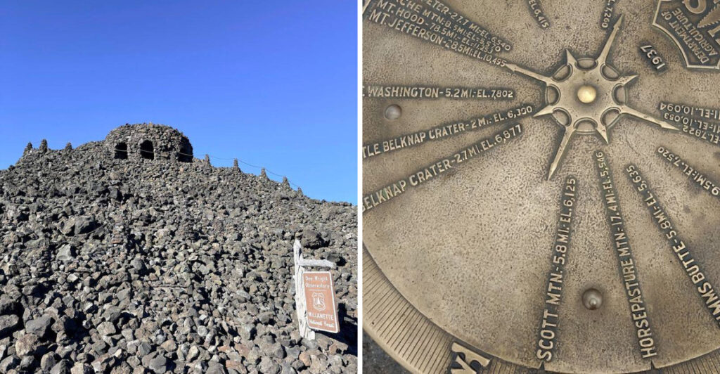 This Unique Oregon Lookout Features a Castle-Like Tower, a Brass Compass, and Perfect Mountain Views