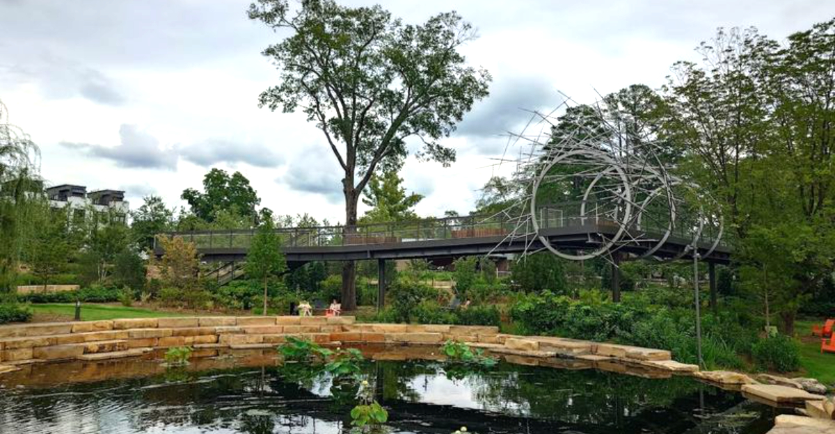 This Unique Skywalk In North Carolina Lets You Stroll High Among Cary’s Trees