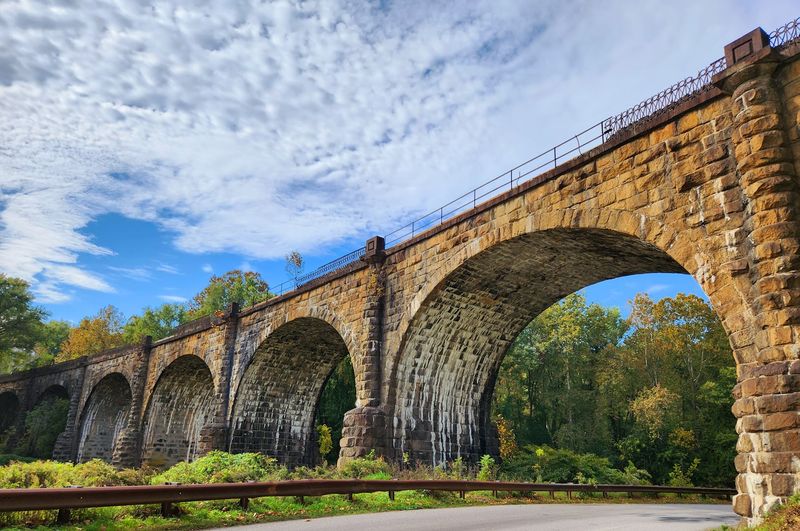 Thomas Viaduct Historic Stone Structure in Relay, Maryland Thomas Viaduct Historic Stone Structure in Relay, Maryland