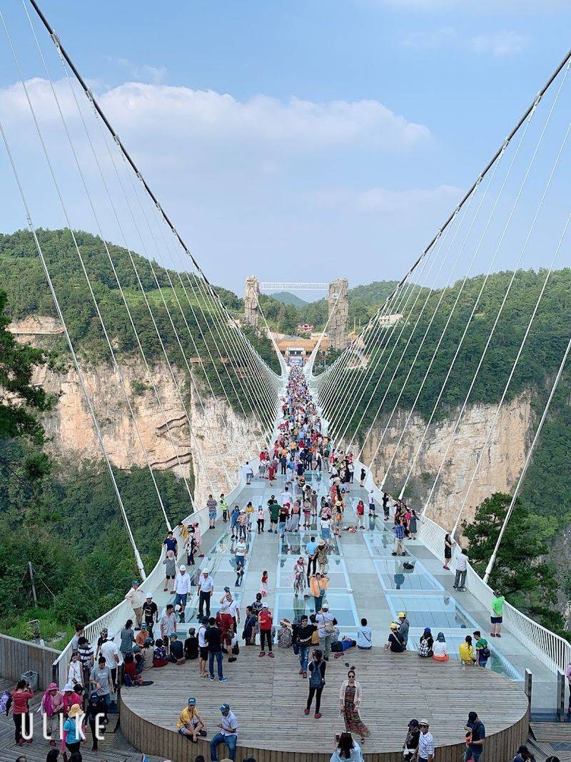 Tianmen Mountain Glass Skywalk — Zhangjiajie, China Tianmen Mountain Glass Skywalk — Zhangjiajie, China