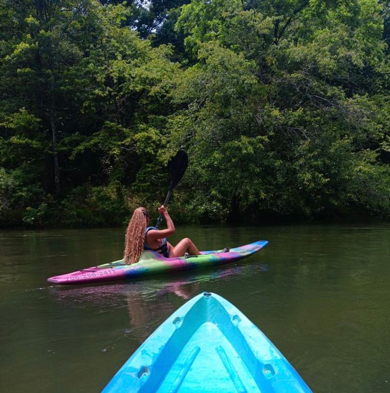 Toccoa River Canoe Trail, Blue Ridge, Georgia