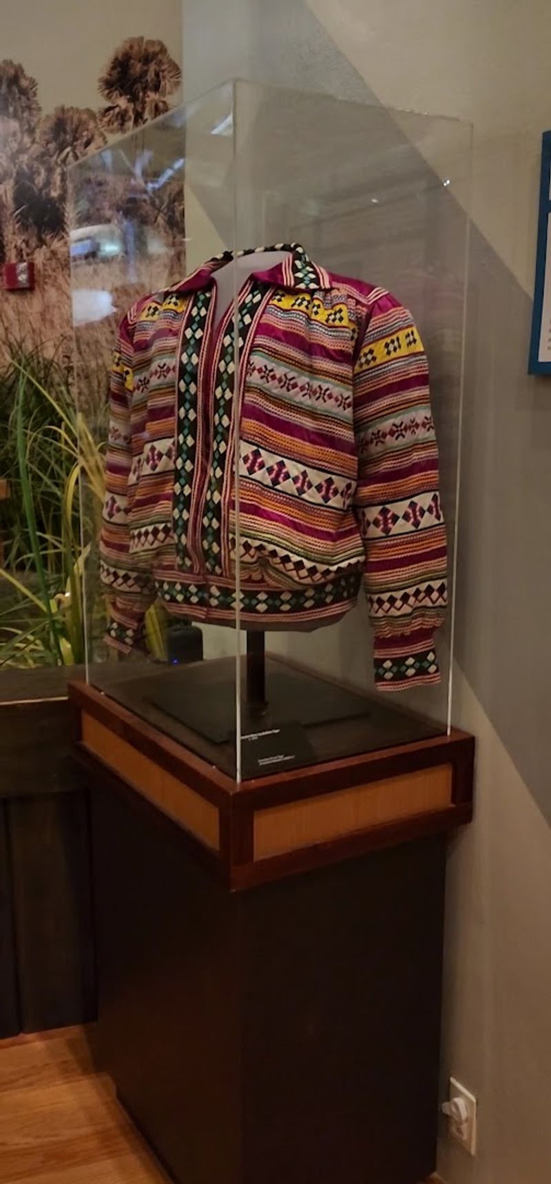 Tribal Artwork and Clothing on Display