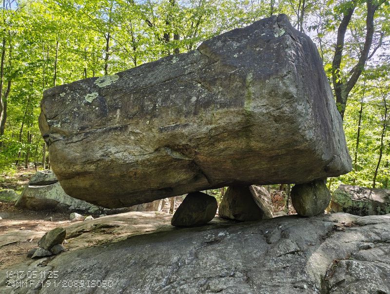 Tripod Rock at Pyramid Mountain - Montville, New Jersey